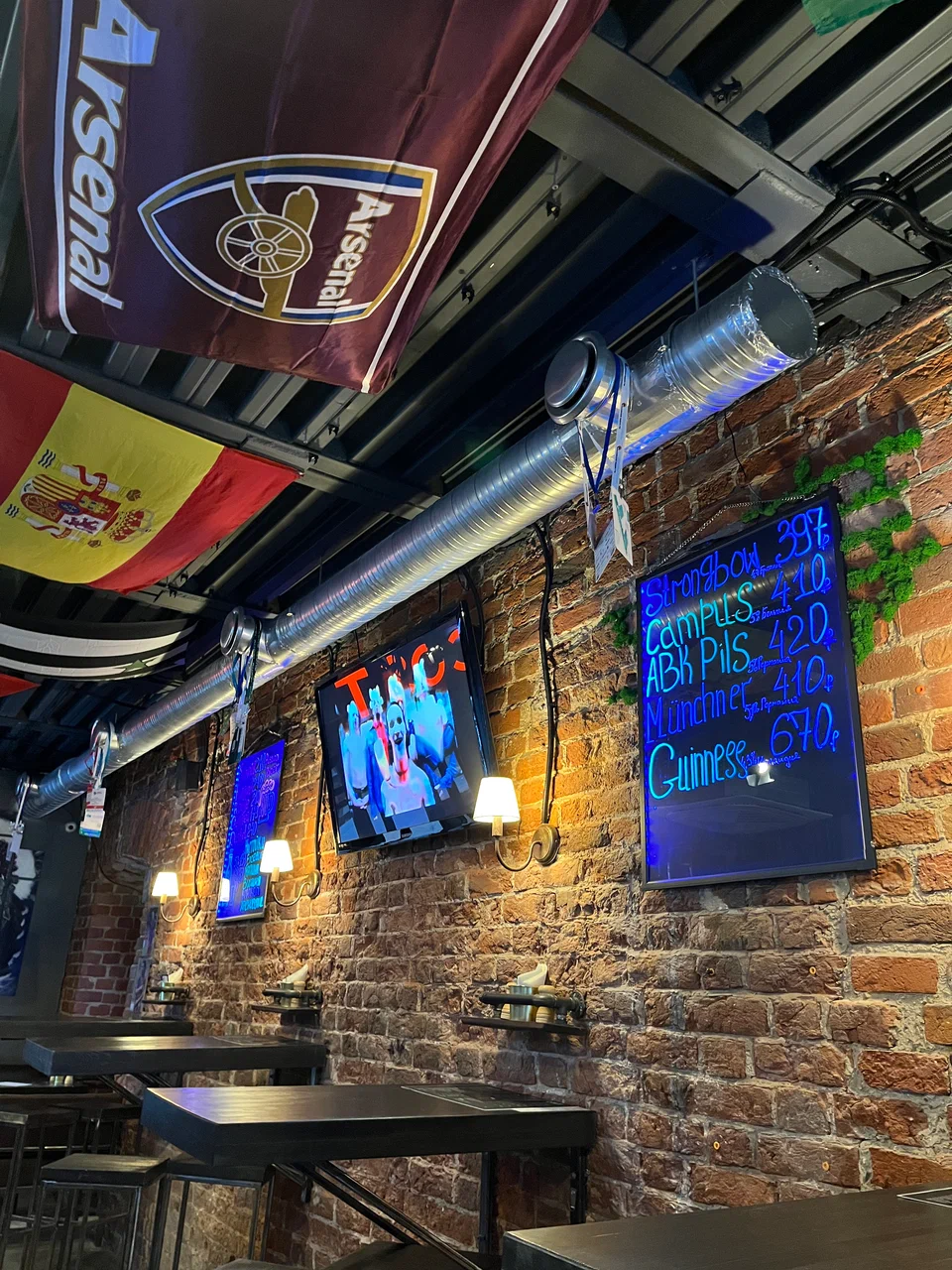 Интерьер паба